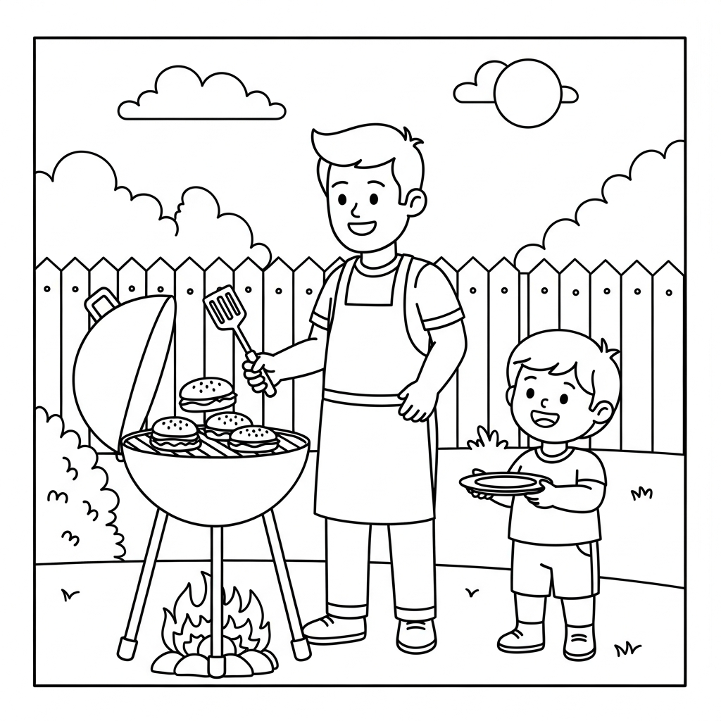 coloriage Bonne Fête Papa updated à imprimer pour enfant de 12 ans