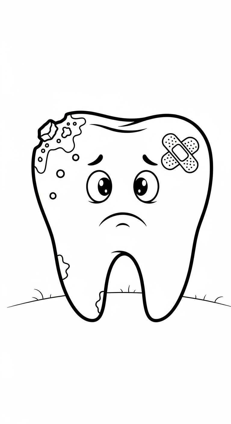coloriage Dentiste pour enfants