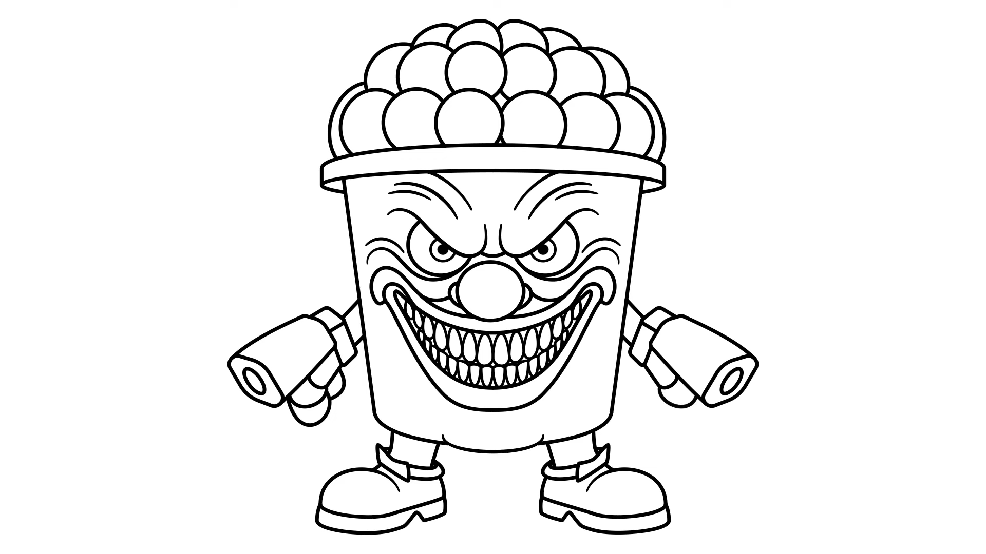 coloriage Italian Brainrot updated a colorier en ligne