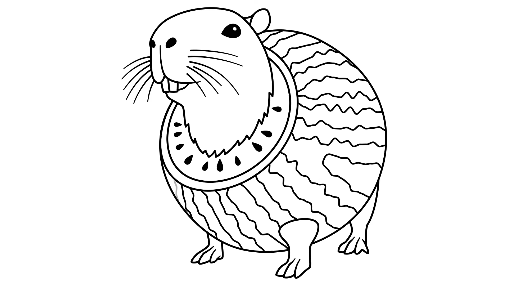 coloriage Italian Brainrot updated gratuit en ligne