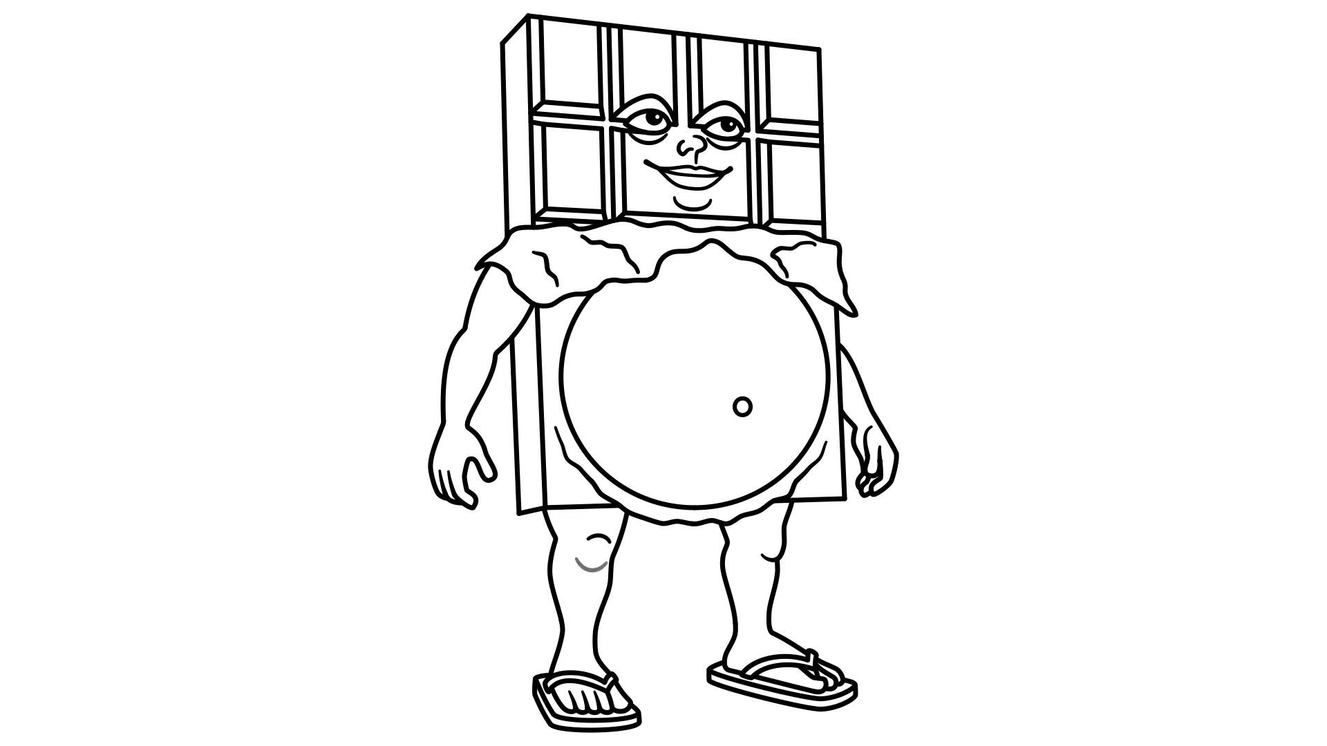 coloriage Italian Brainrot updated pour enfants a imprimer