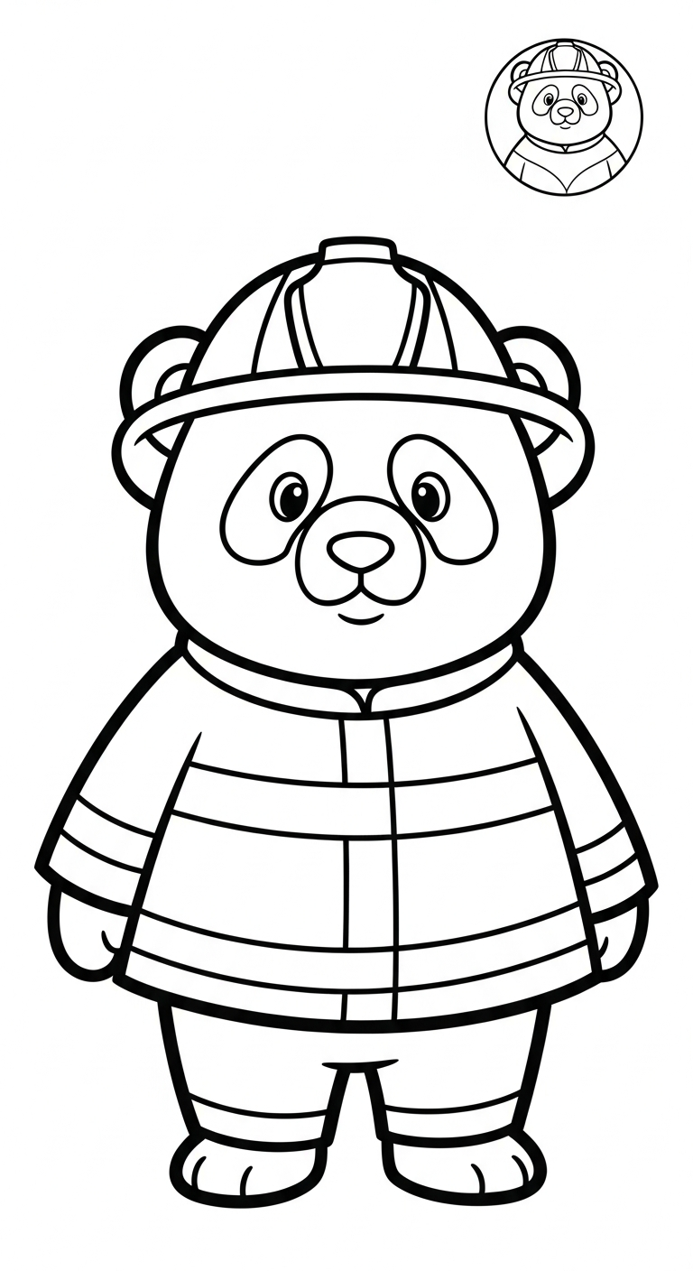 coloriage Pompier en ligne