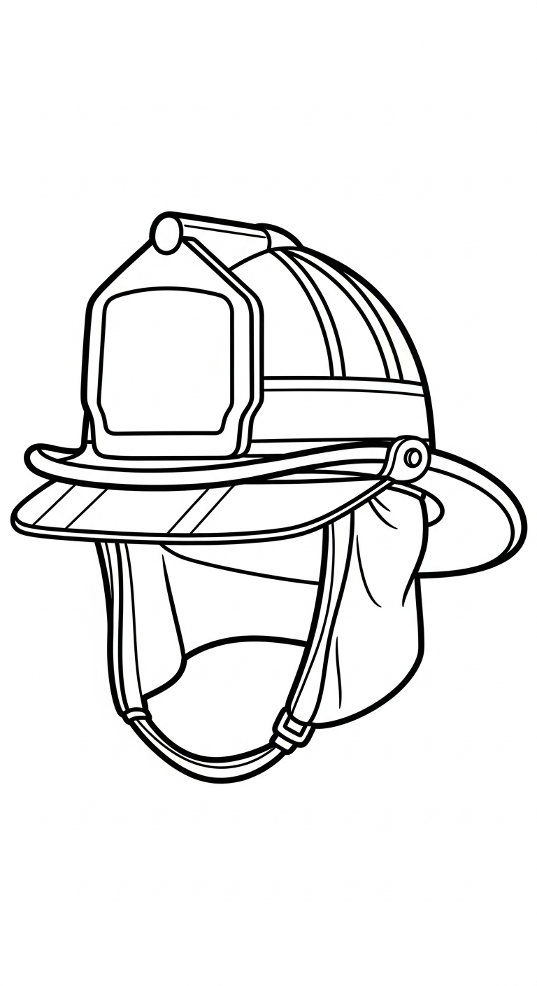 coloriage Pompier a colorier en ligne