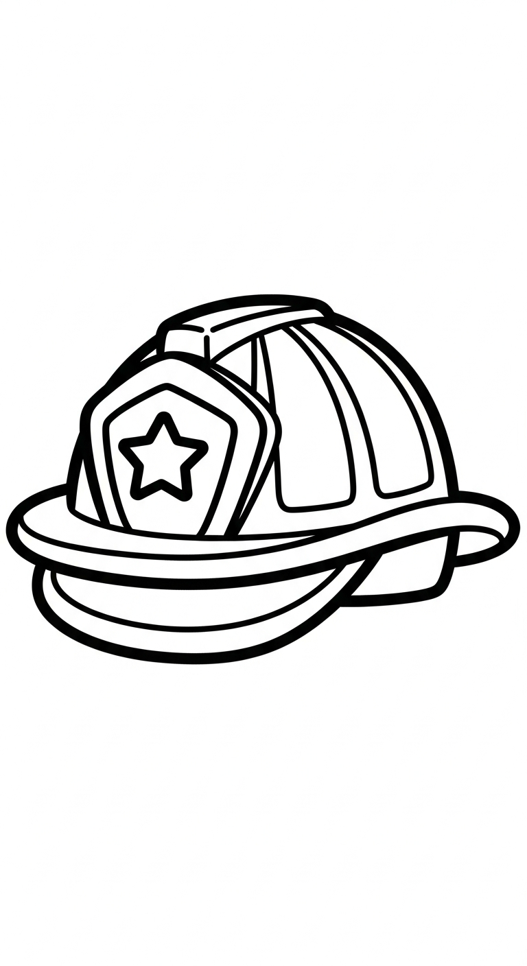 coloriage Pompier pour enfant de 7 ans 2