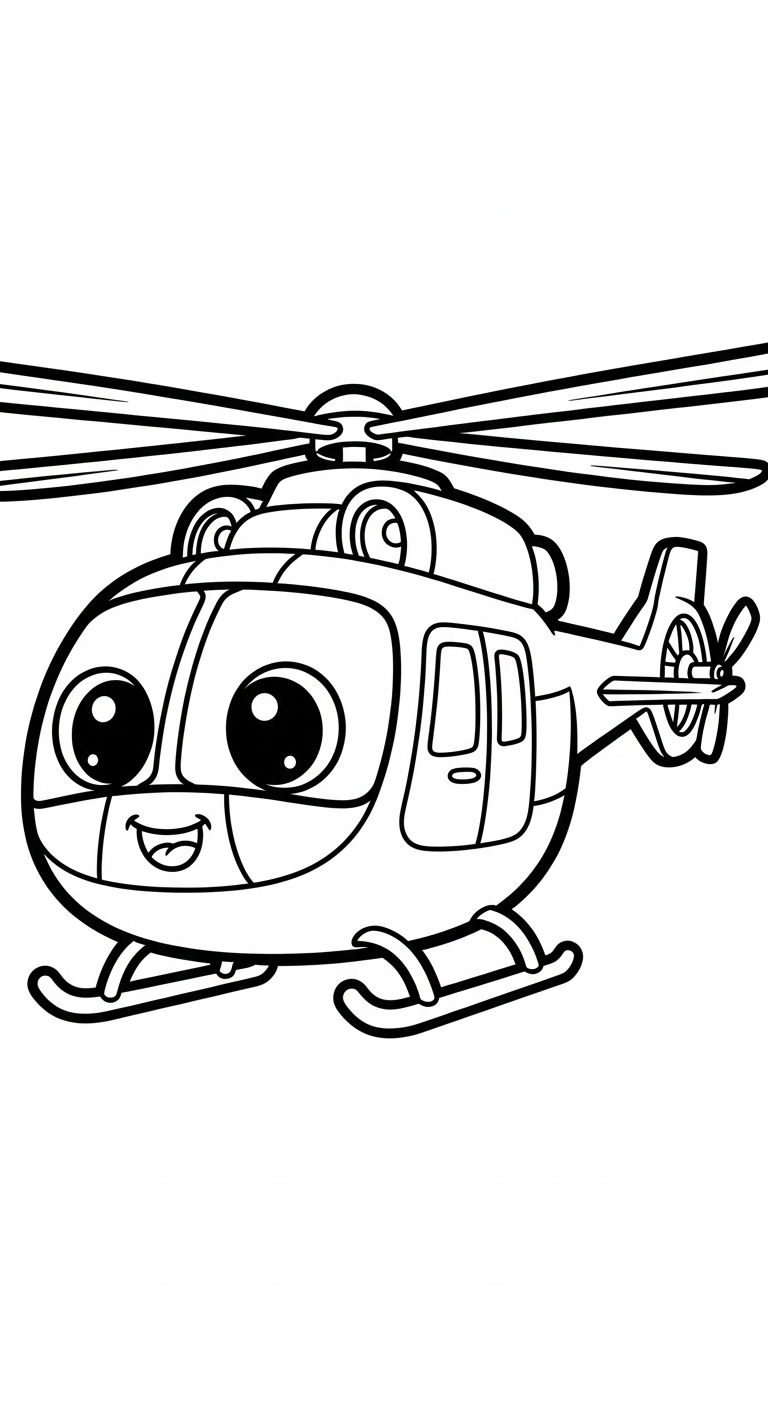 coloriage Pompier pour enfants à télécharger 1