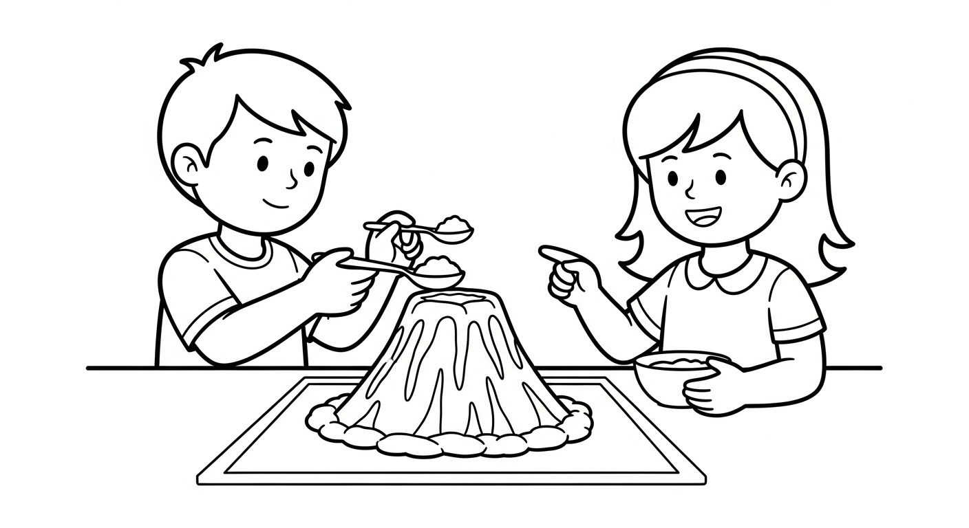 coloriage Science d'enfant a imprimer