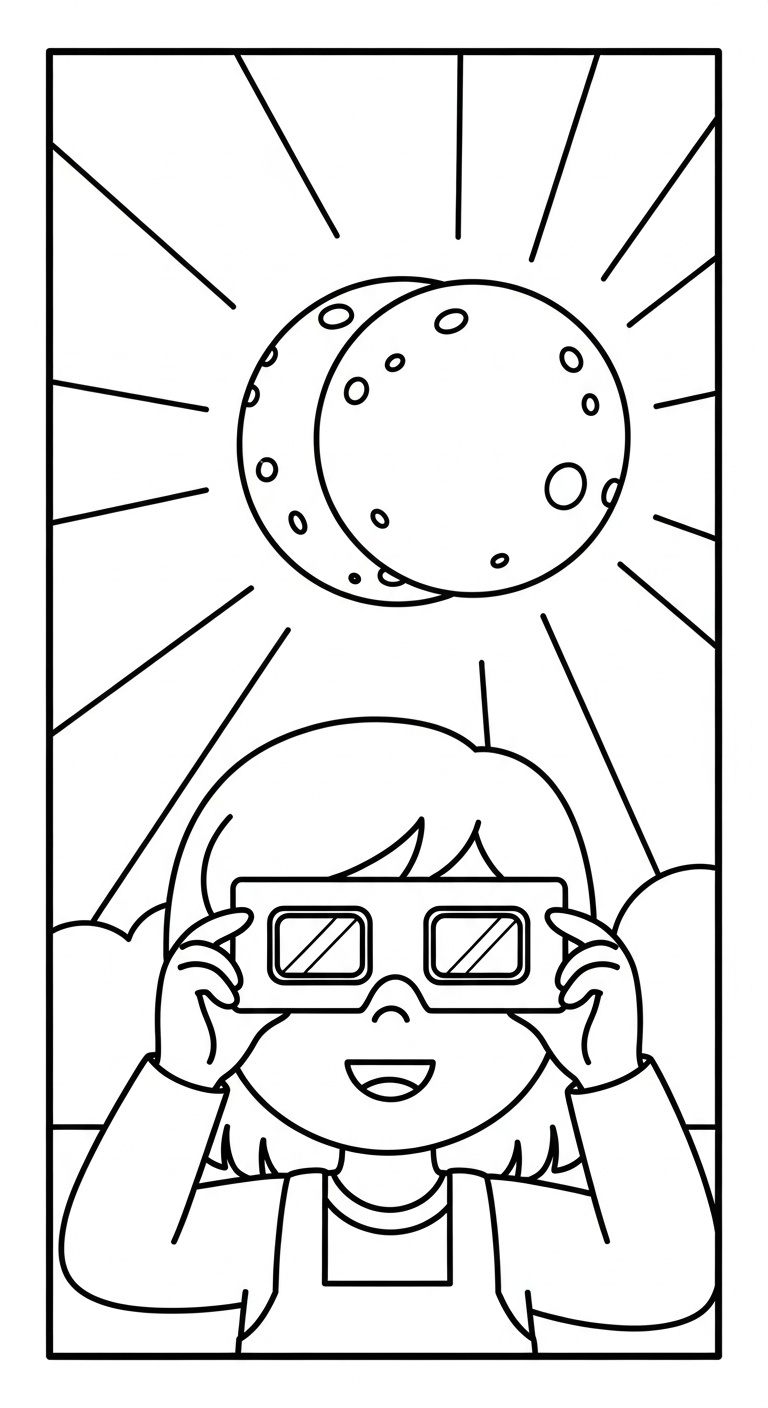 imprimer coloriage Science pour enfant