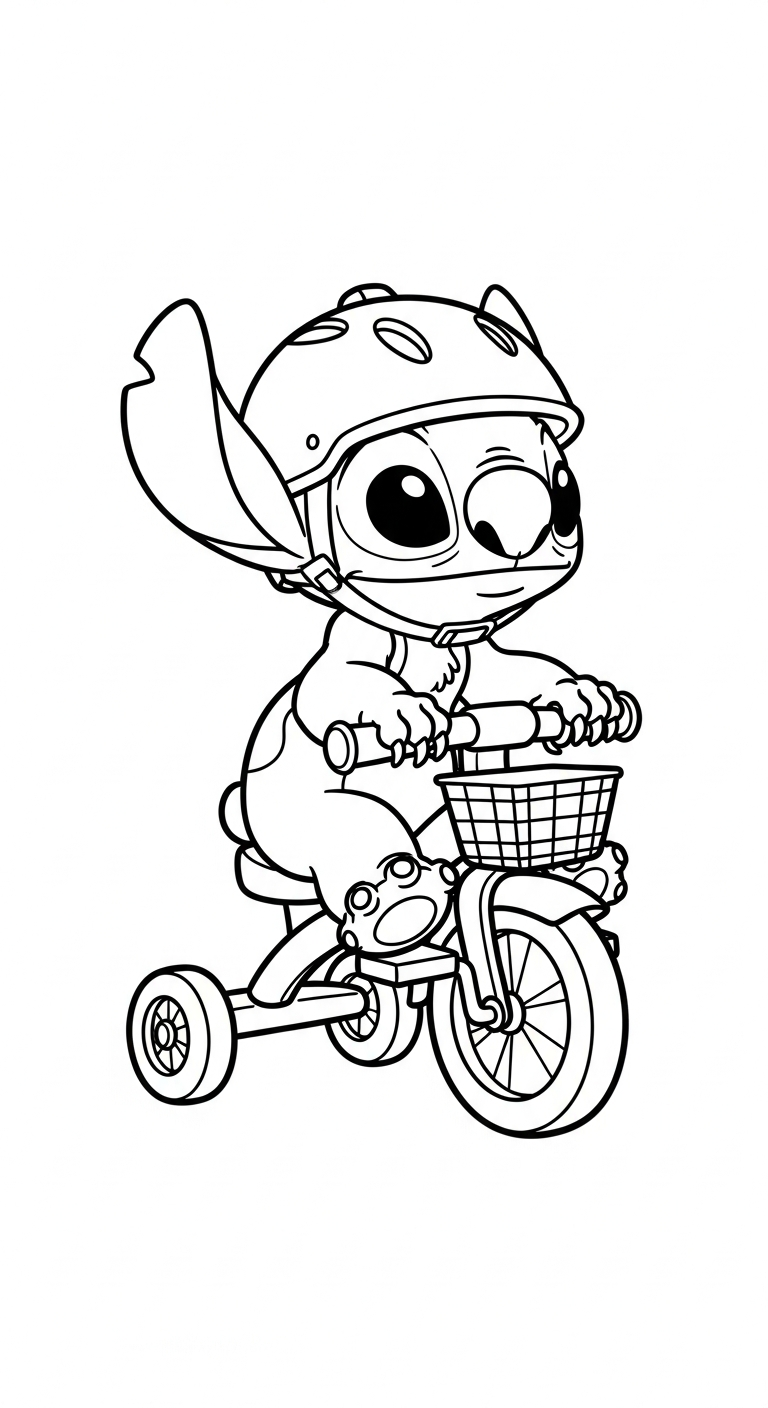 coloriage Stitch updated a imprimer gratuit 1