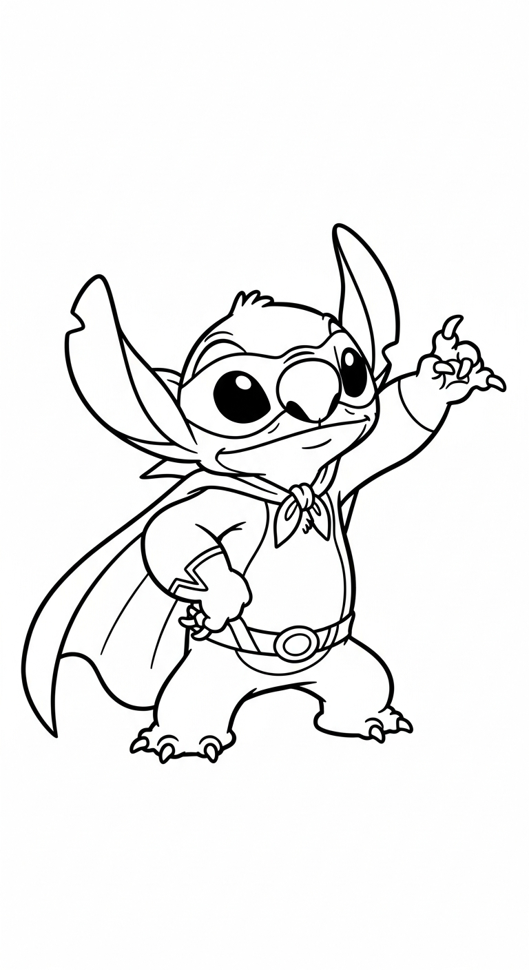 coloriage Stitch updated et dessin a imprimer 1
