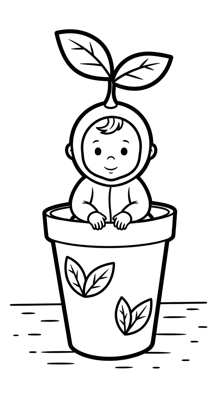 coloriage bébé updated pour enfant de 7 ans