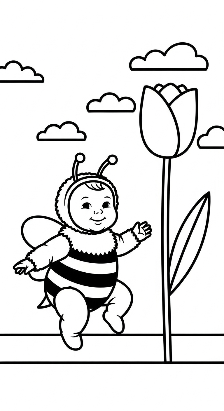 coloriage bébé updated gratuit 1