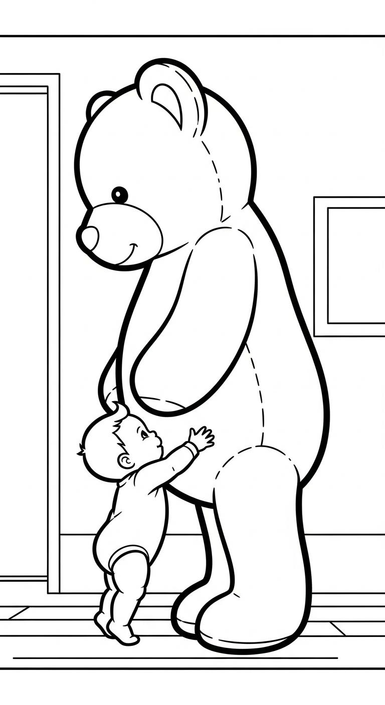 coloriage bébé updated pour enfant de 3 ans 1