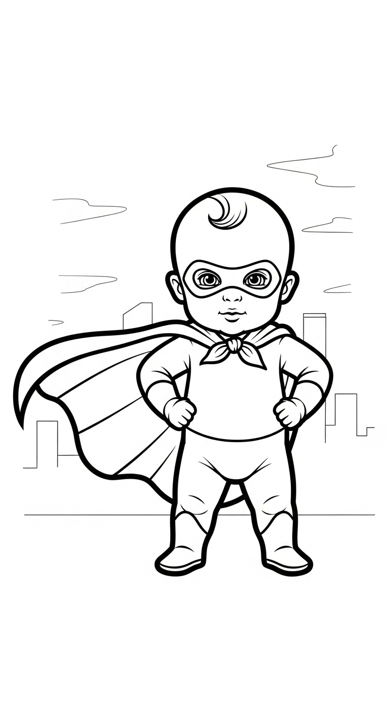 coloriage bébé updated pour enfant à imprimer