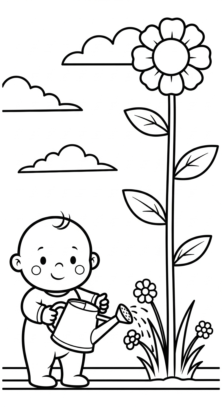 coloriage bébé updated pour primaire