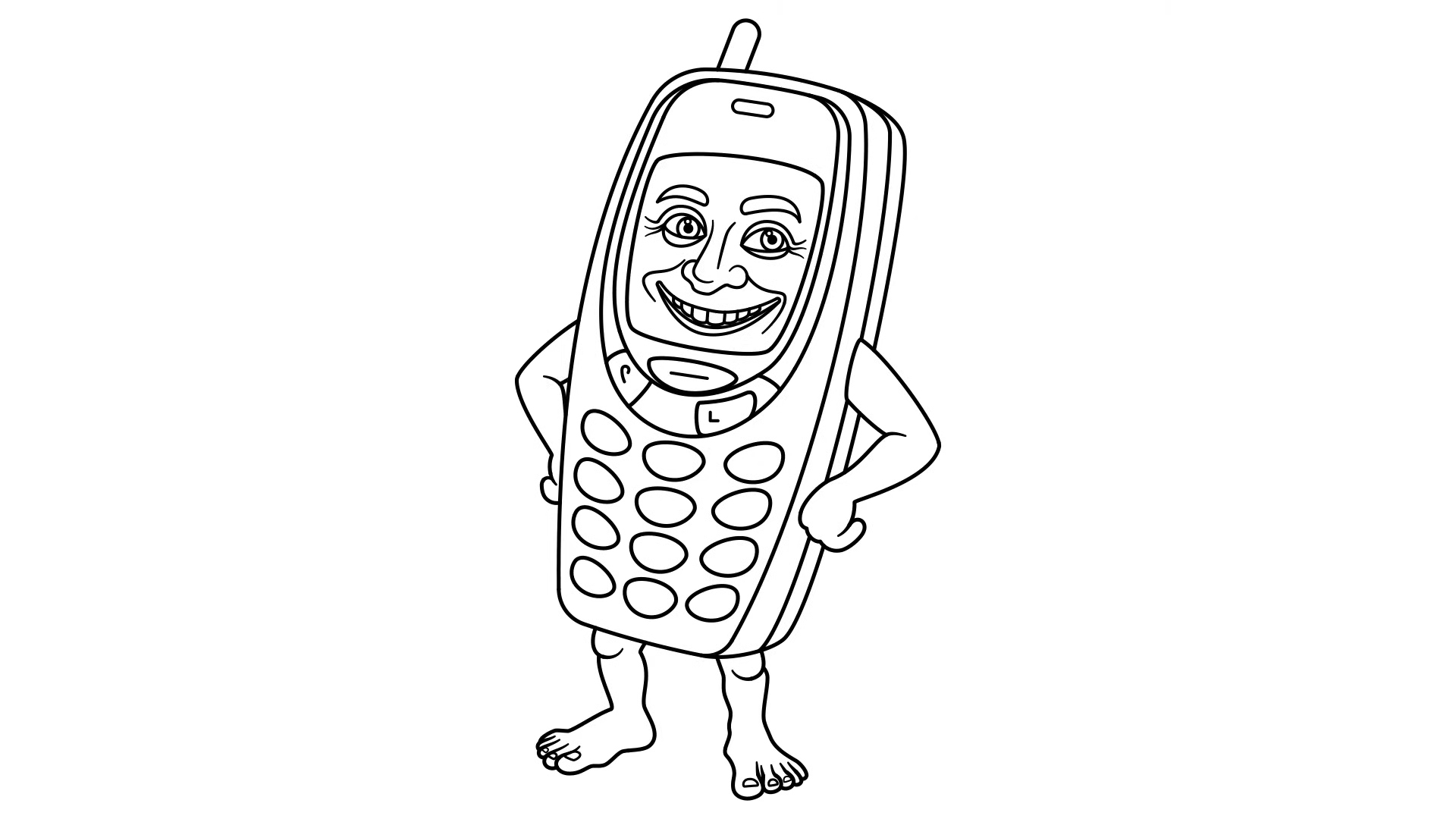 coloriage italian brainrot updated a imprimer