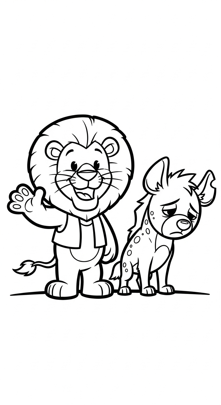 coloriage lion updated de pour enfants