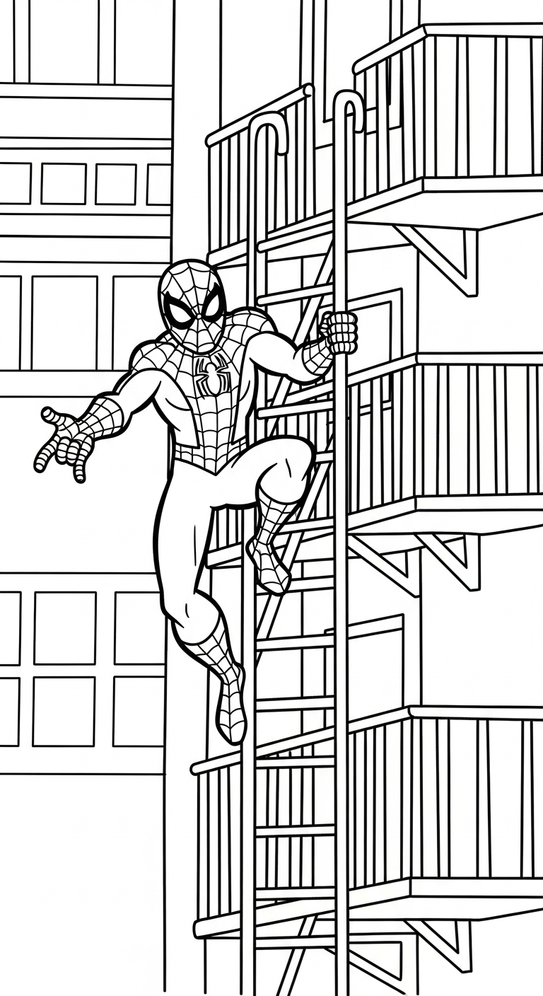 imprimer coloriage spiderman updated gratuit
