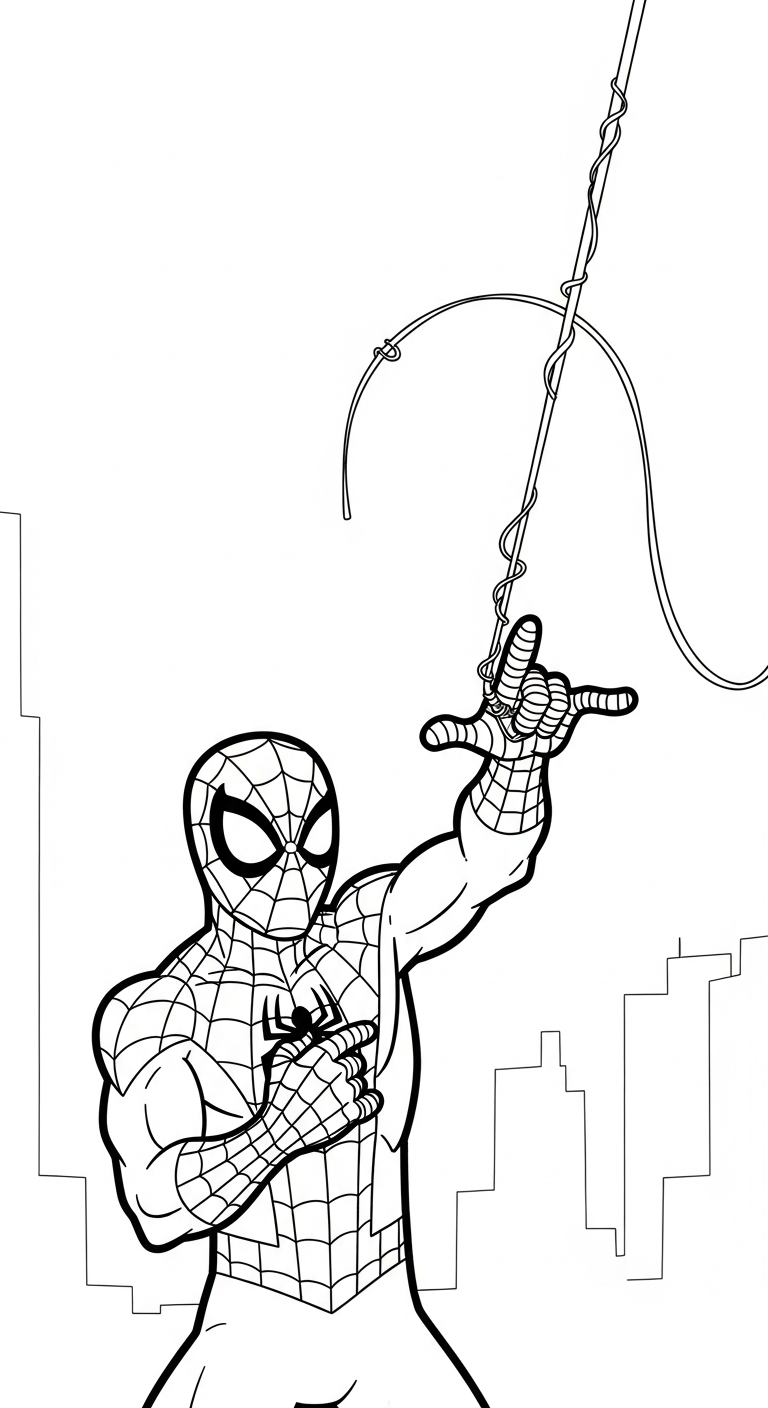 a imprimer coloriage spiderman updated gratuit 1