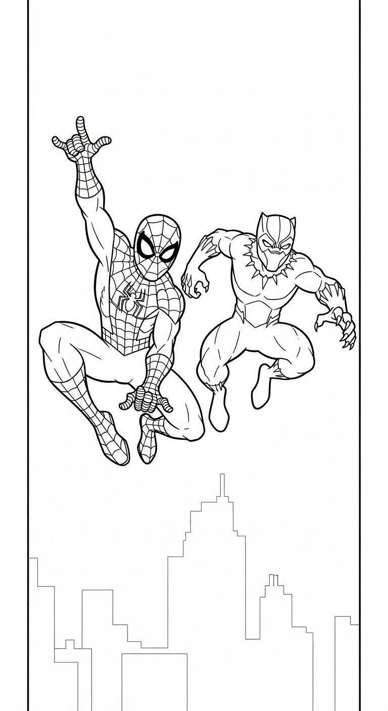 a imprimer coloriage spiderman updated gratuit