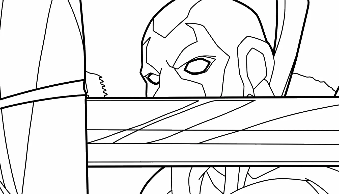 télécharger coloriage Blue Beetle gratuit 1