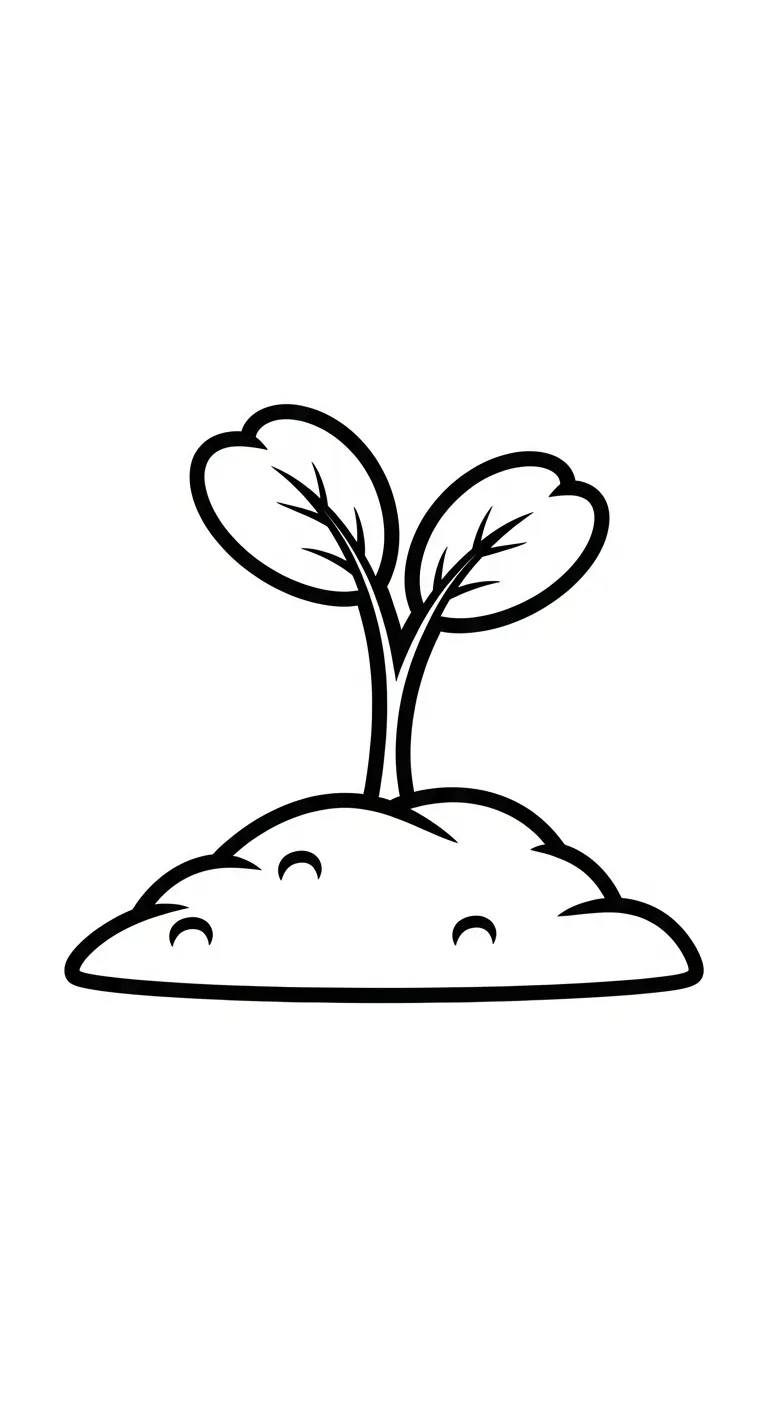 coloriage Brocoli à imprimer pour enfant de 7 ans