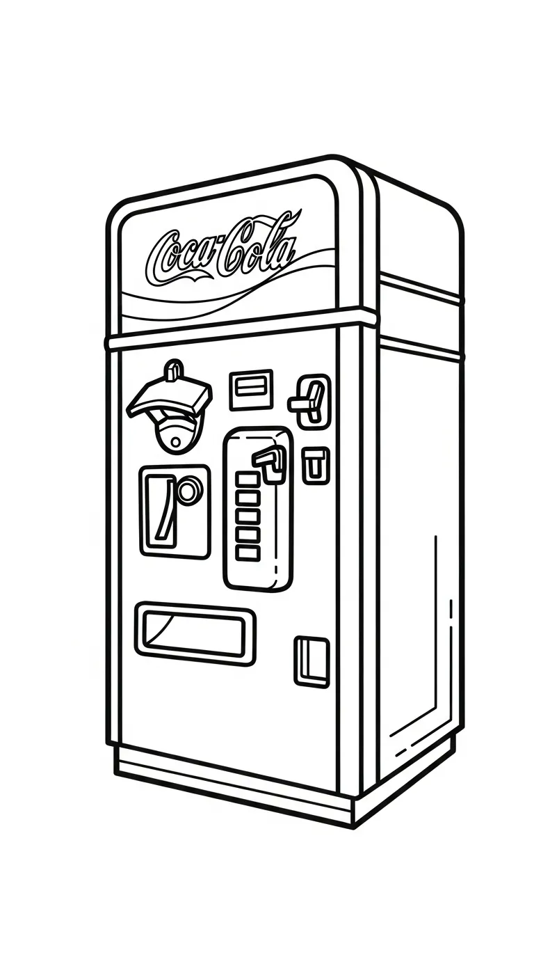 coloriage Coca Cola a imprimer gratuitement