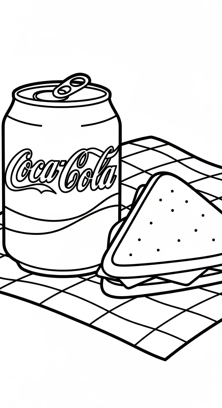coloriage Coca Cola et dessins 1