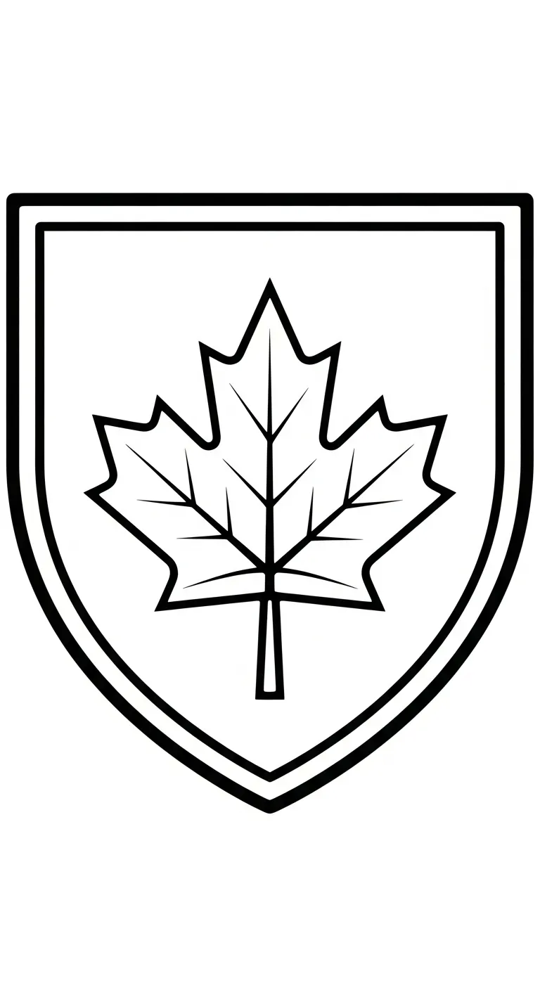 coloriage Feuille d’Érable et apprentissage