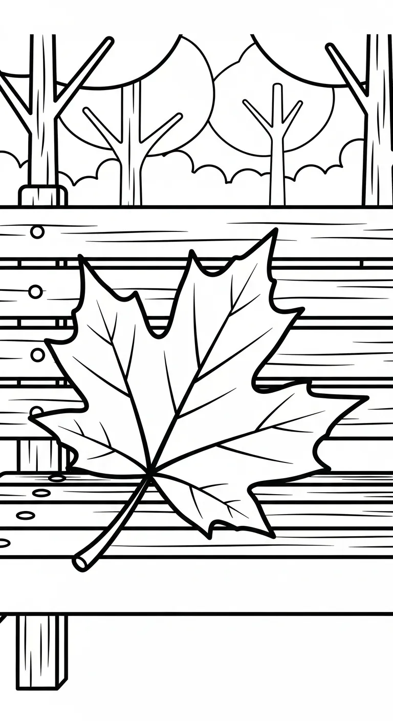 coloriage Feuille d’Érable et dessin a imprimer