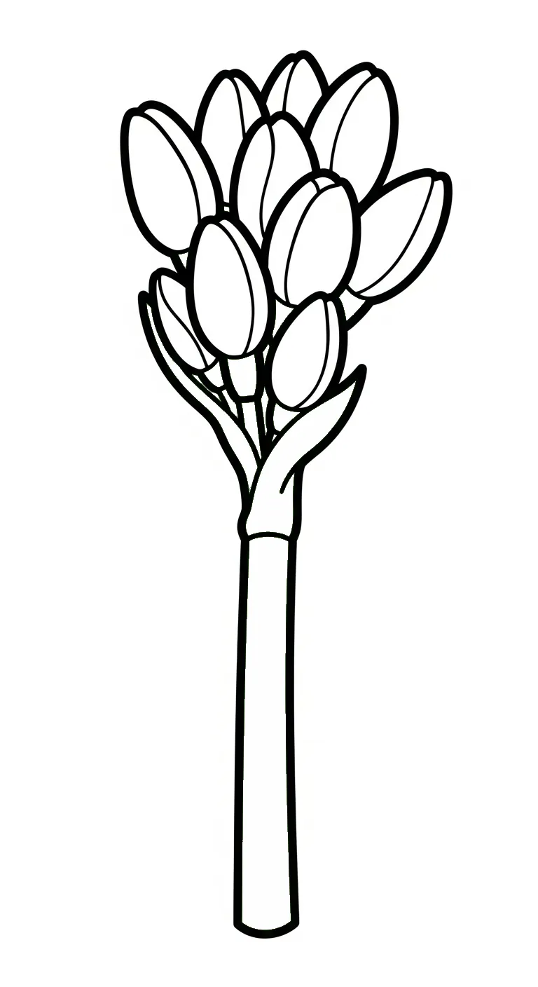 coloriage Jonquille gratuit