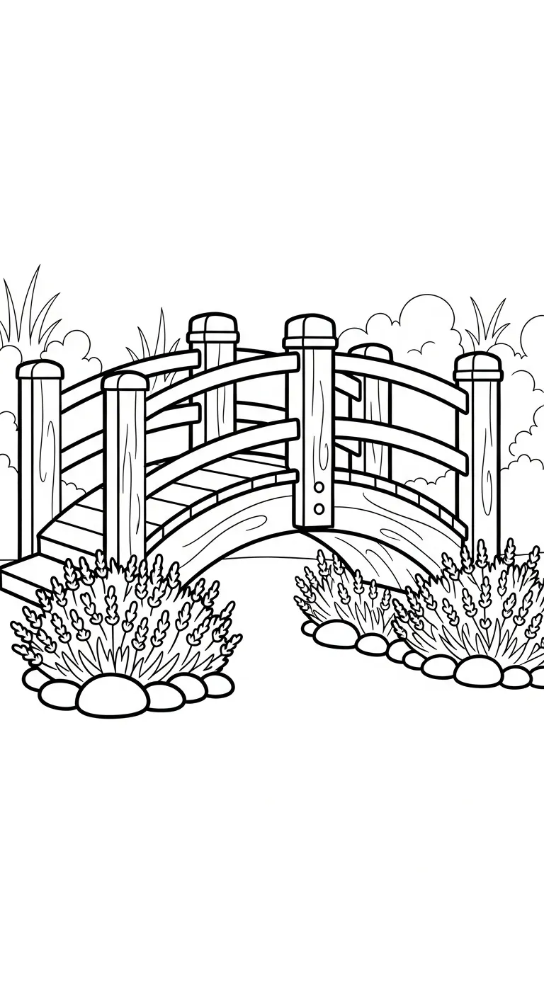 coloriage Lavande pour enfants à imprimer