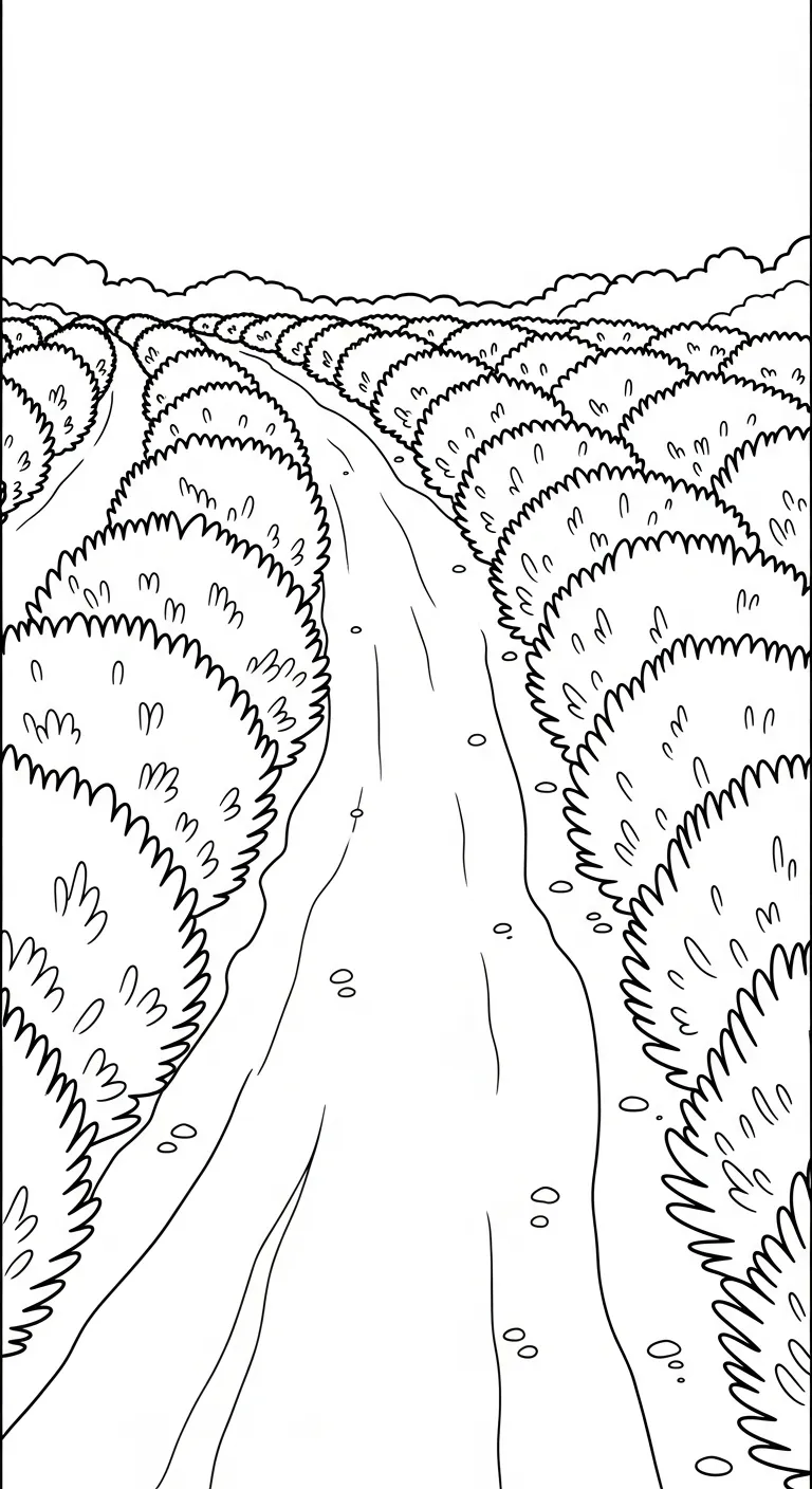 coloriage Lavande pour enfants à télécharger 1