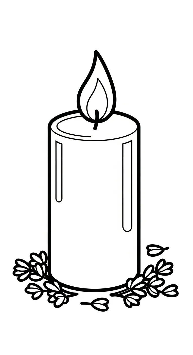 coloriage Lavande pour enfants à télécharger