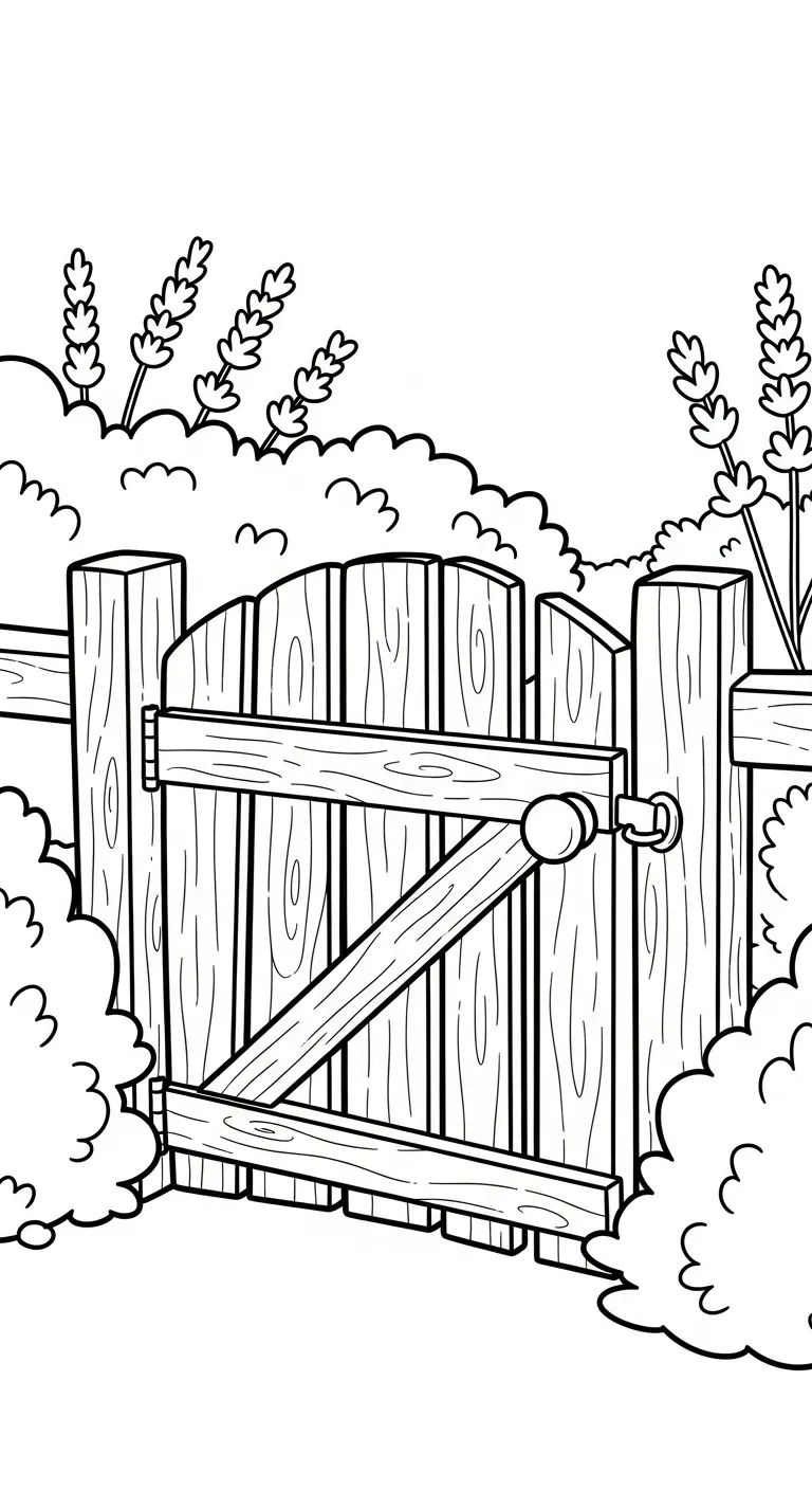 a imprimer coloriage Lavande gratuit