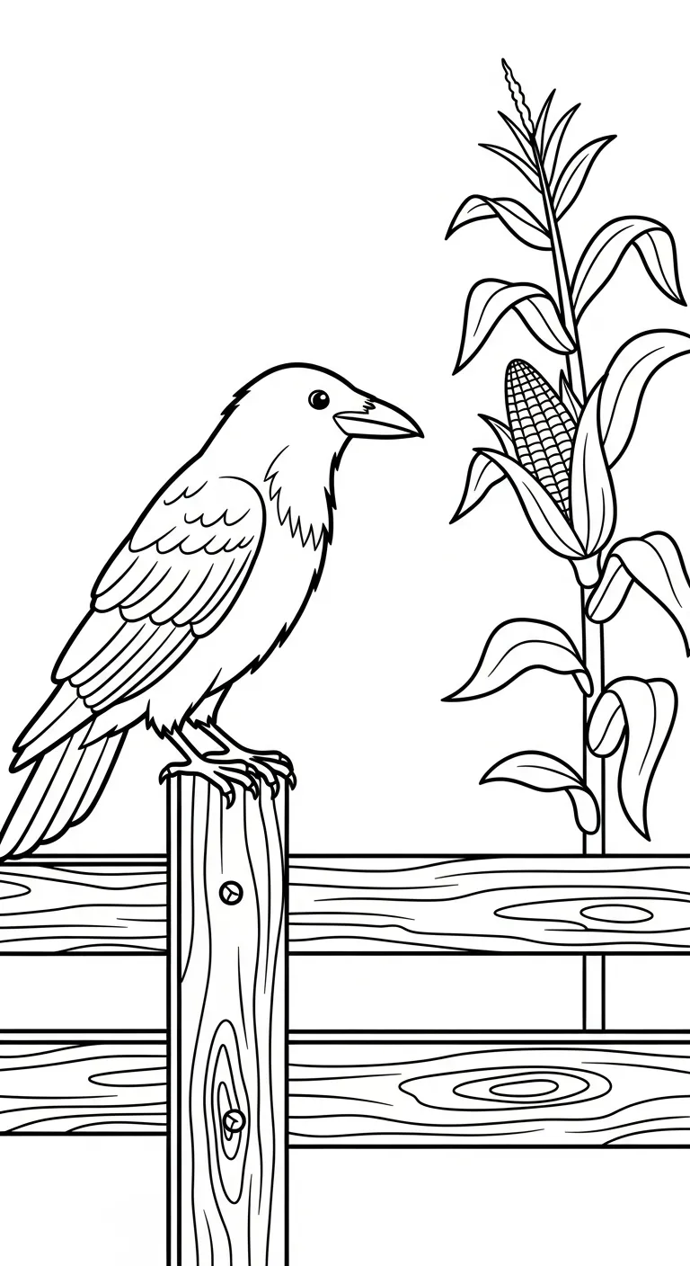 coloriage Maïs et dessins