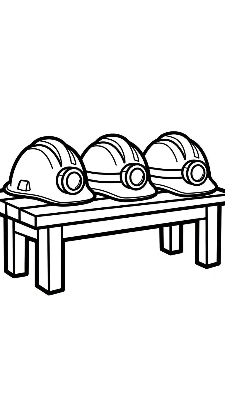 coloriage Mineur educatif pour enfant