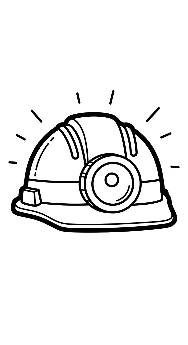 coloriage Mineur pour enfant de 6 ans