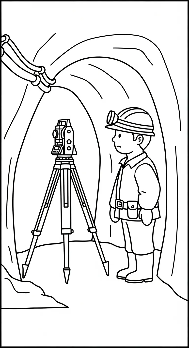 coloriage Mineur pour enfant de 7 ans