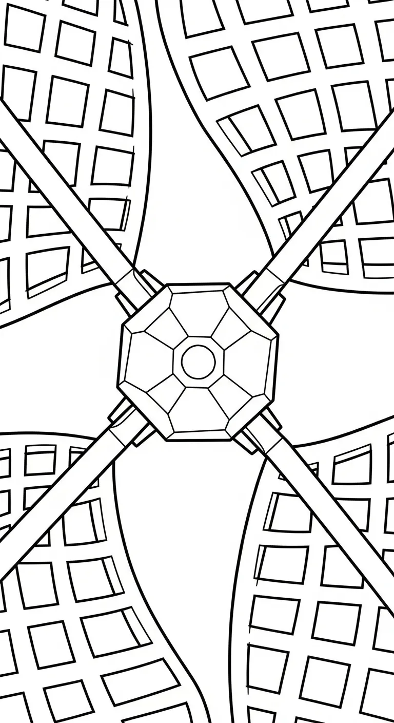 coloriage Moulins à Vent pour enfant de 5 ans