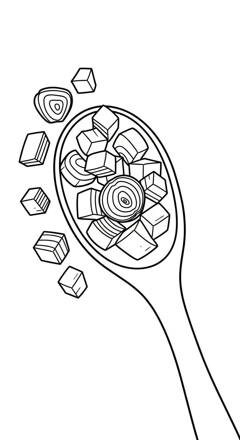imprimer coloriage Oignon pour enfant 1