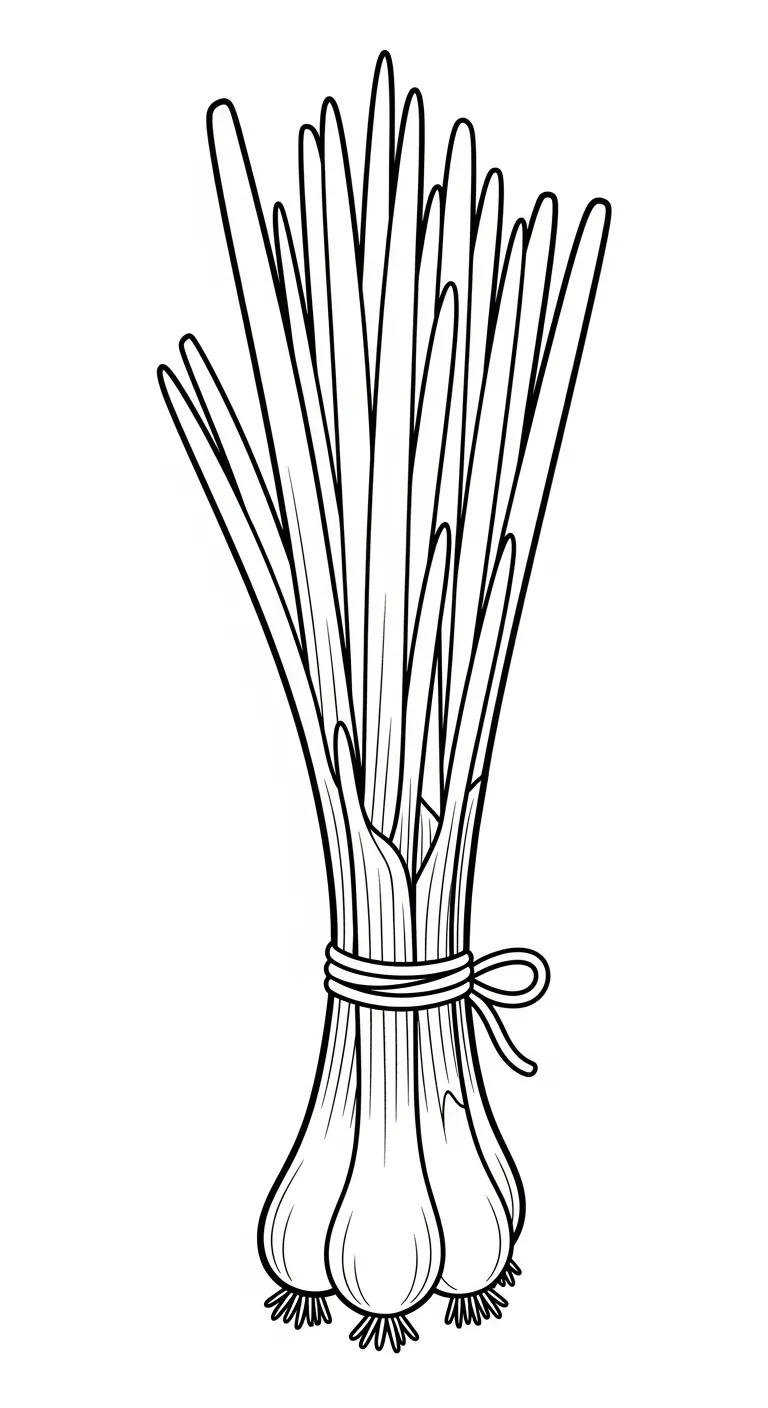 coloriage Oignon pour enfant de 7 ans