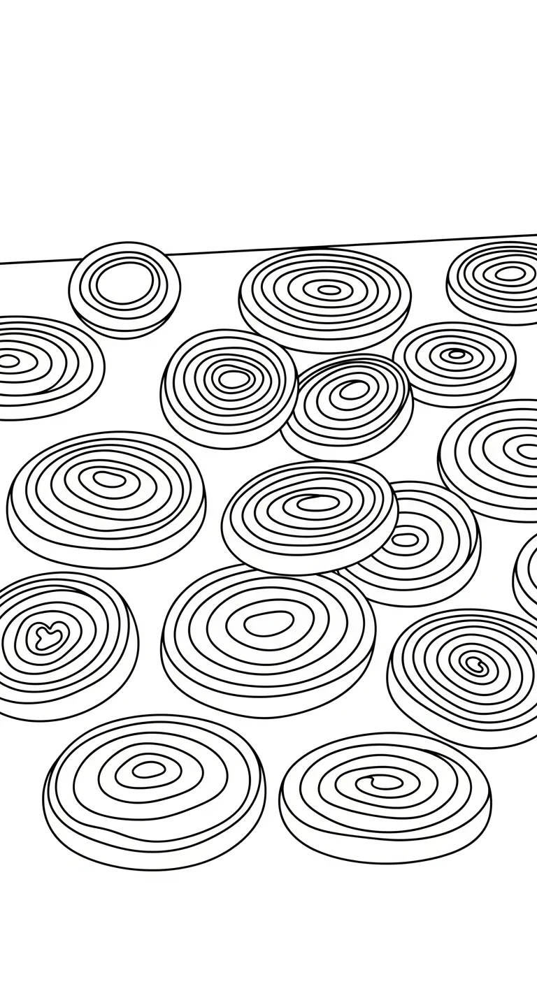 coloriage Oignon a imprimer gratuitement 1