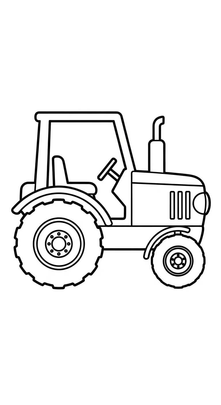 image de coloriage Outils Agricoles pour enfant 1