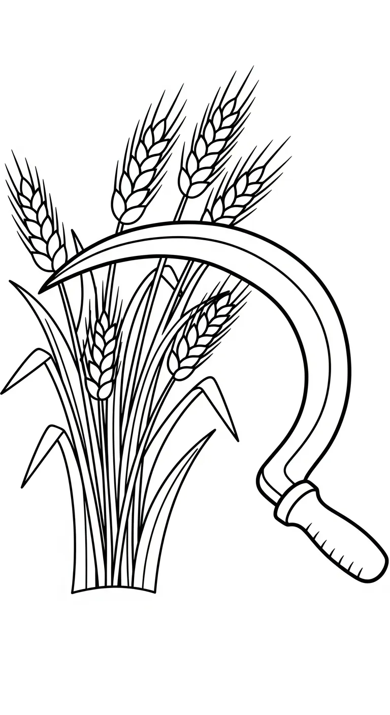 coloriage Outils Agricoles à imprimer pour enfant de 12 ans
