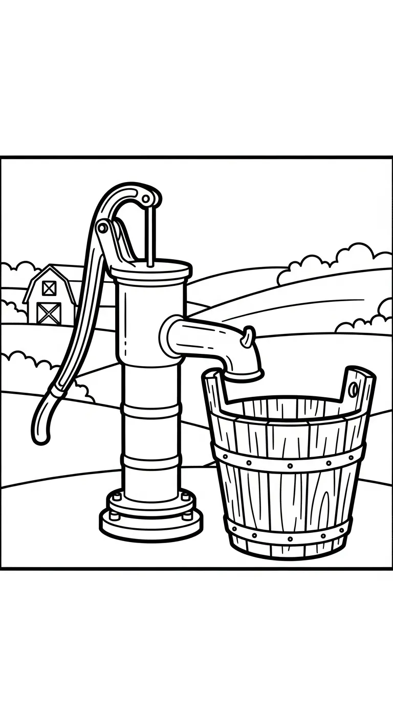 coloriage Outils Agricoles pour primaire