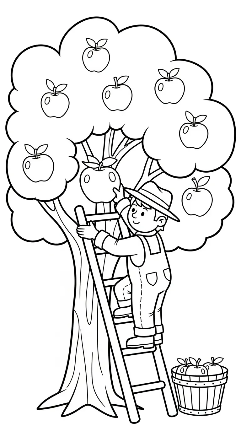 coloriage Paysan a telecharger