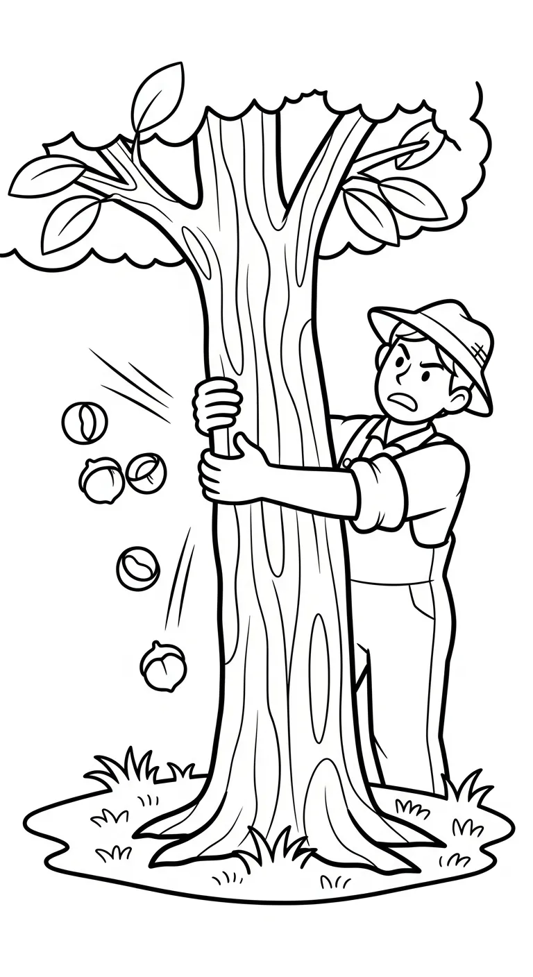 coloriage Paysan gratuit a imprimer 1