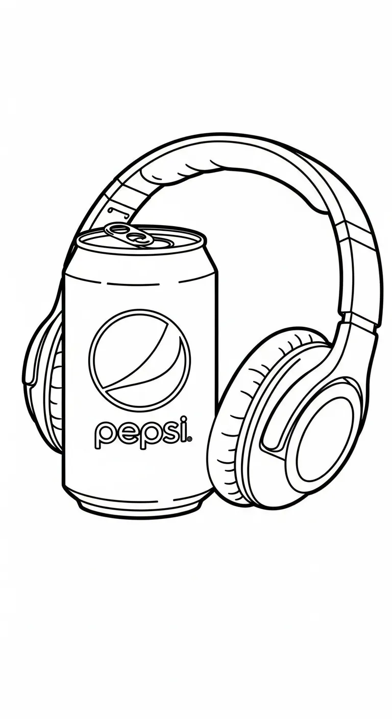 coloriage Pepsi en ligne