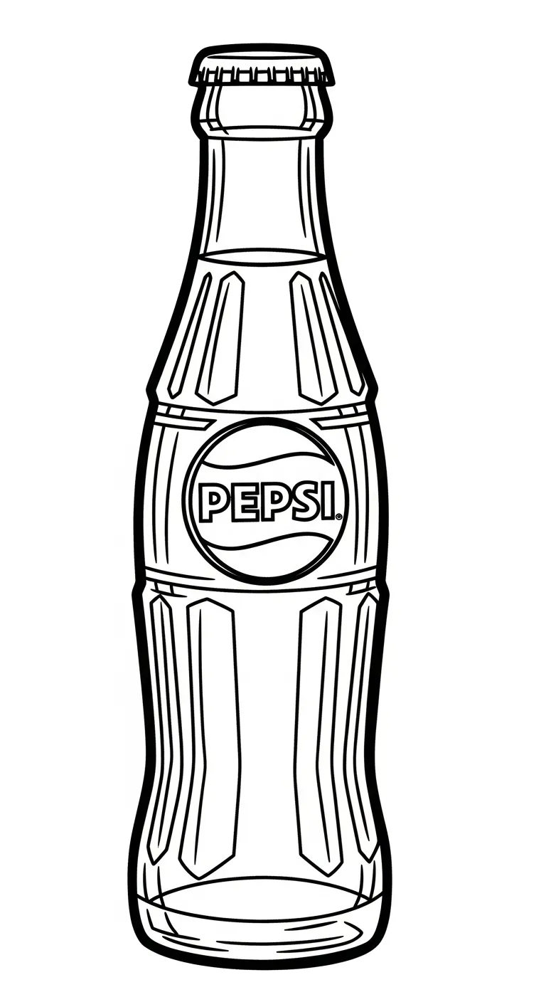 a imprimer coloriage Pepsi gratuit