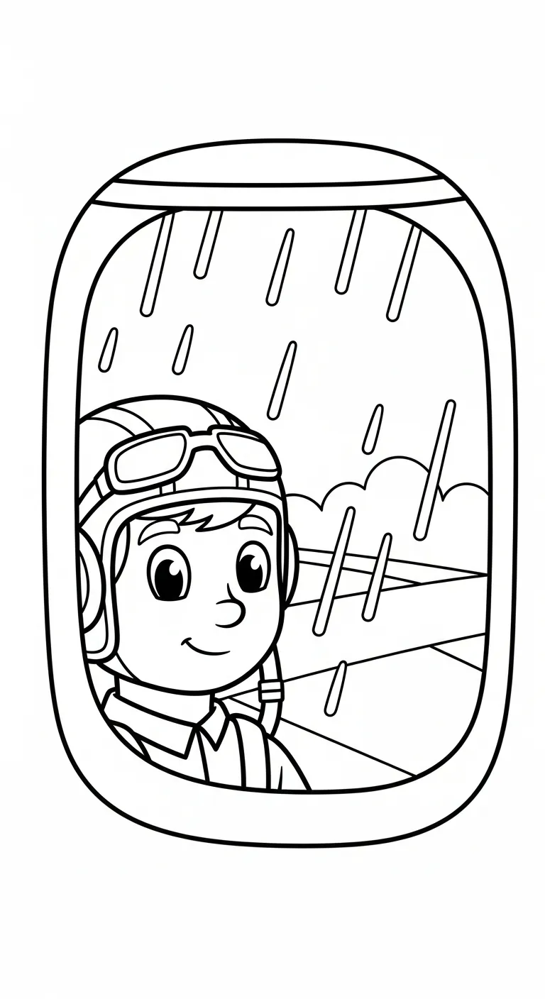 a imprimer coloriage Pilote gratuit 2